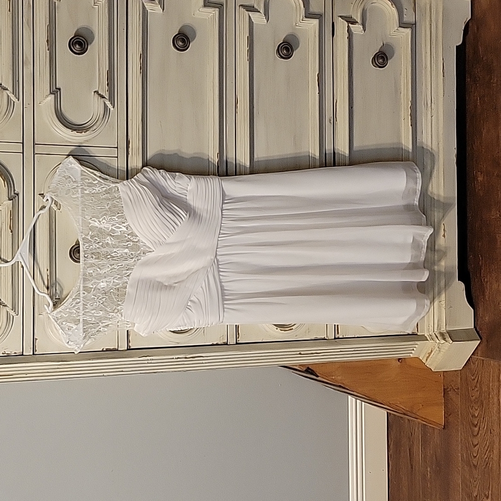 White Melrose bridal dress